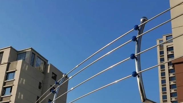 你見過弧形的不銹鋼電子圍欄嗎？