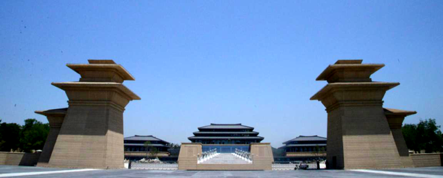 廣拓F5守護(hù)咸陽(yáng)博物館，把光纜預(yù)埋進(jìn)了復(fù)古磚墻(圖3)