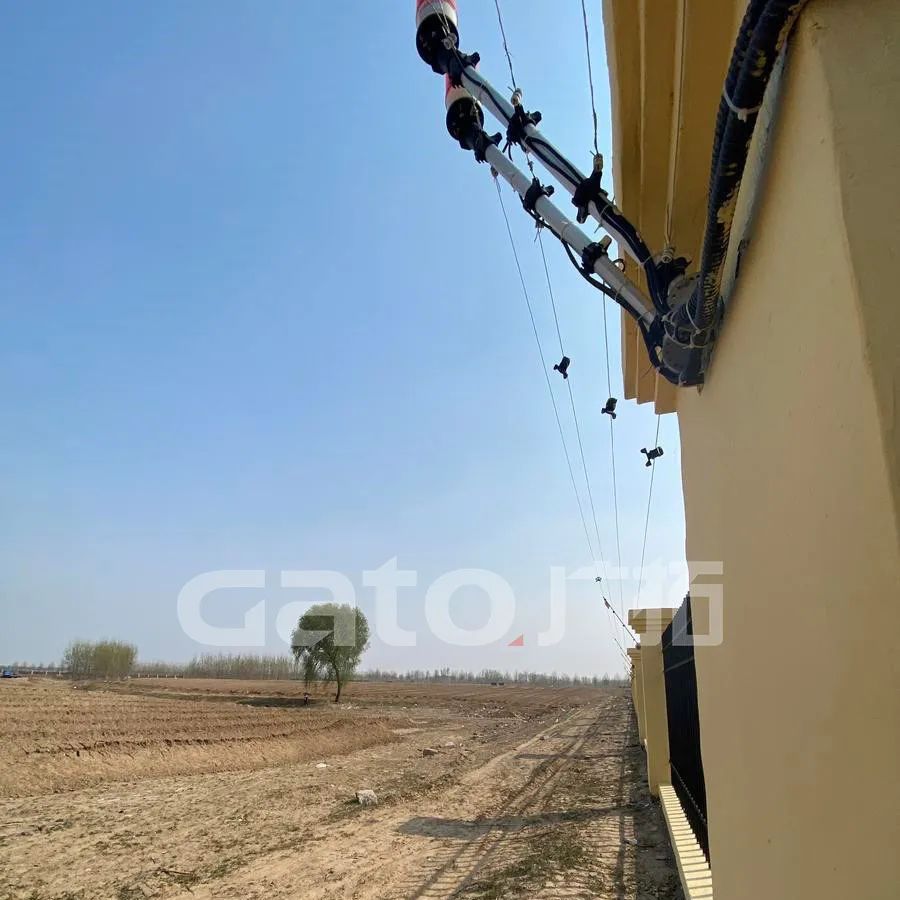 為什么廊坊這個工廠的周界用了兩種安裝方式？(圖13)