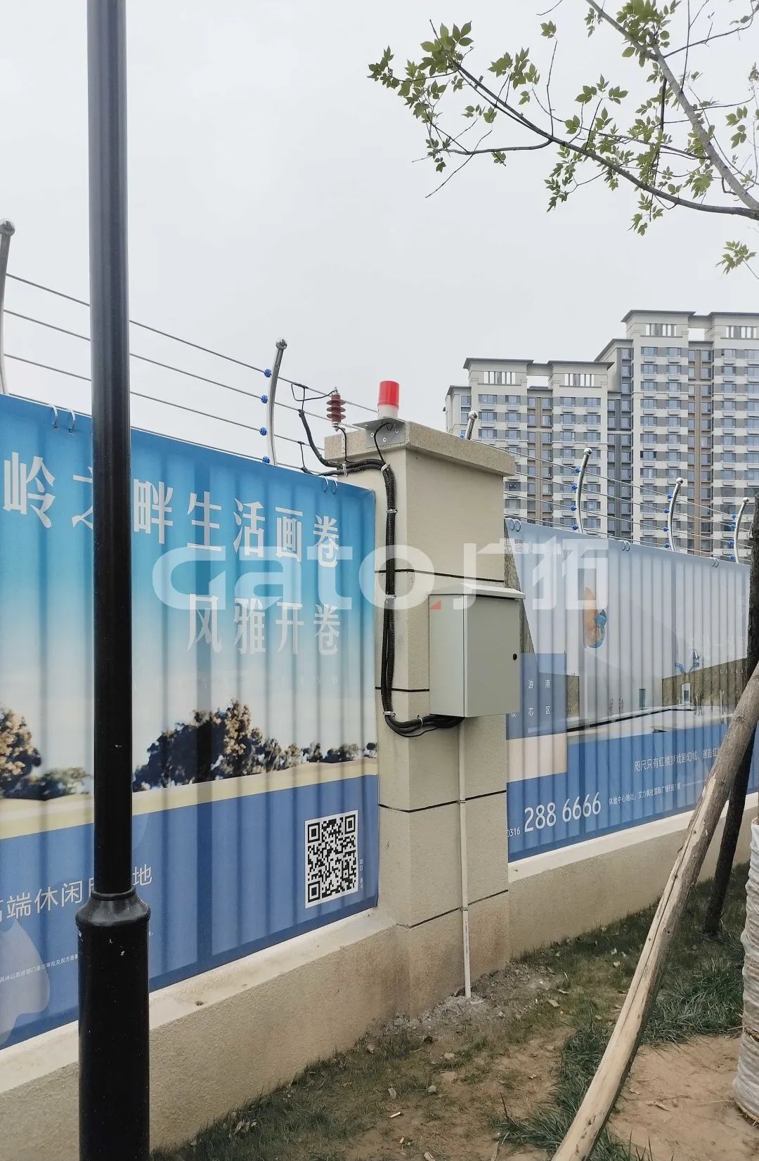 你見過(guò)弧形的不銹鋼電子圍欄嗎？(圖11)