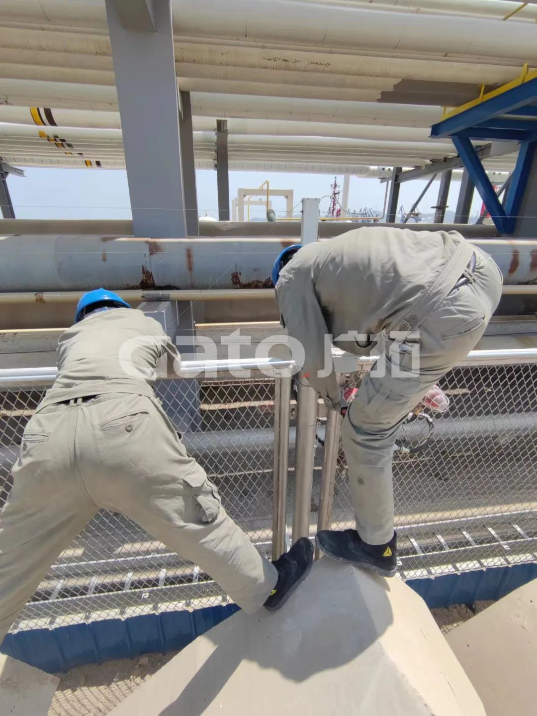 2200米煙臺港碼頭重點(diǎn)防爆區(qū)？防爆張力電子圍欄硬核出手！(圖9)