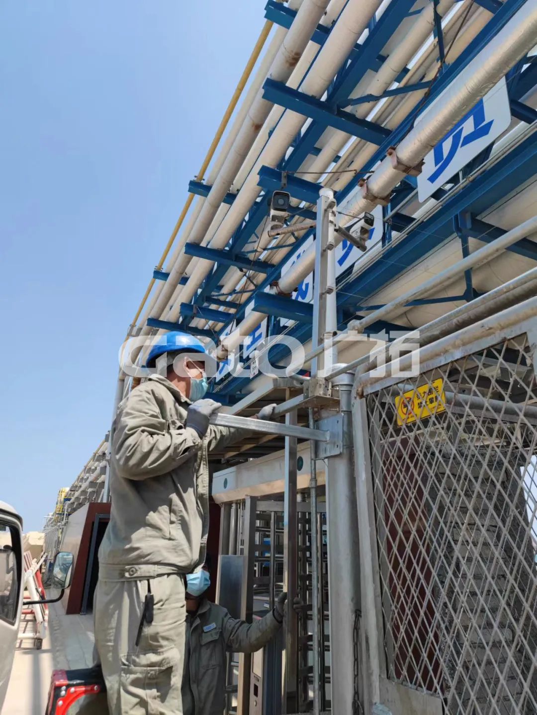 2200米煙臺港碼頭重點(diǎn)防爆區(qū)？防爆張力電子圍欄硬核出手！(圖10)