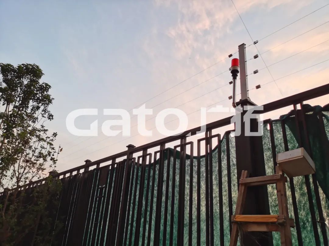 校園周界安防標(biāo)桿案例，鄭州一八國際學(xué)校(圖12)